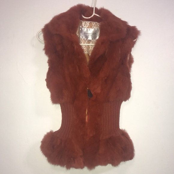 Patrizia Luca Genuine Rabbit Fur Vest 